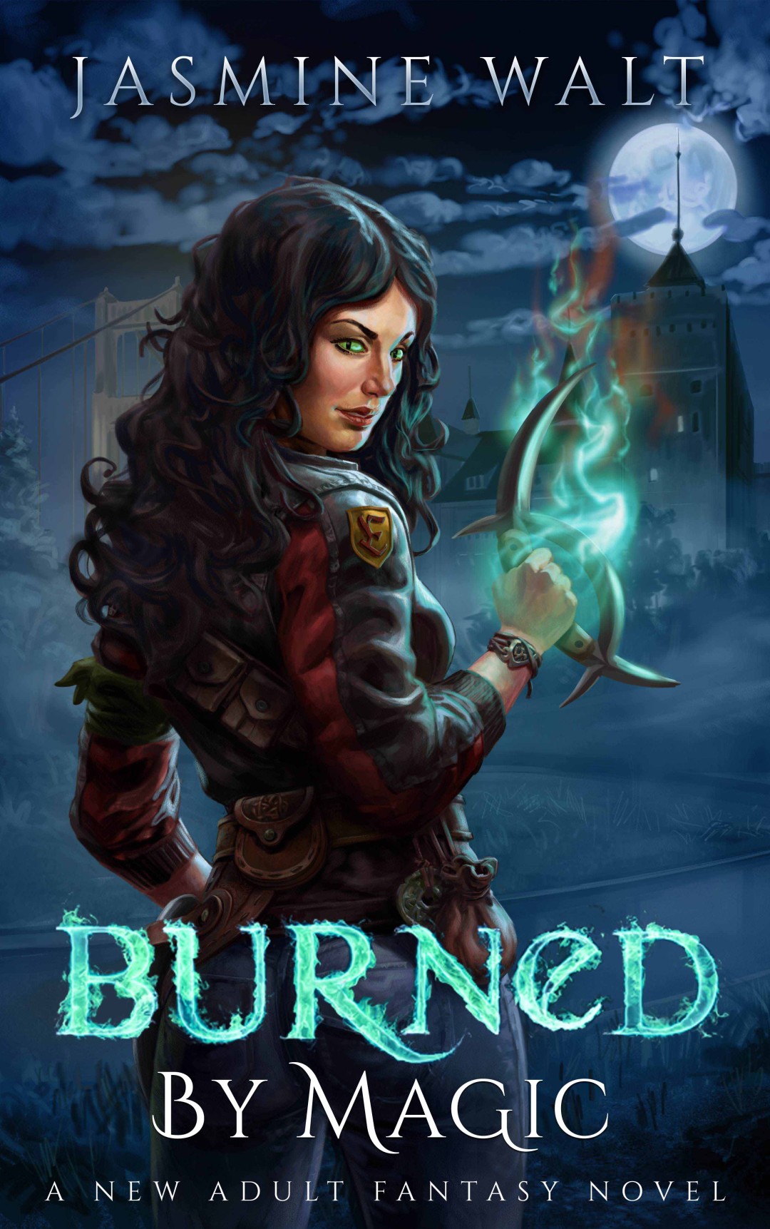 Burned by Magic: a New Adult Fantasy Novel by Jasmine Walt | Book Barbarian
