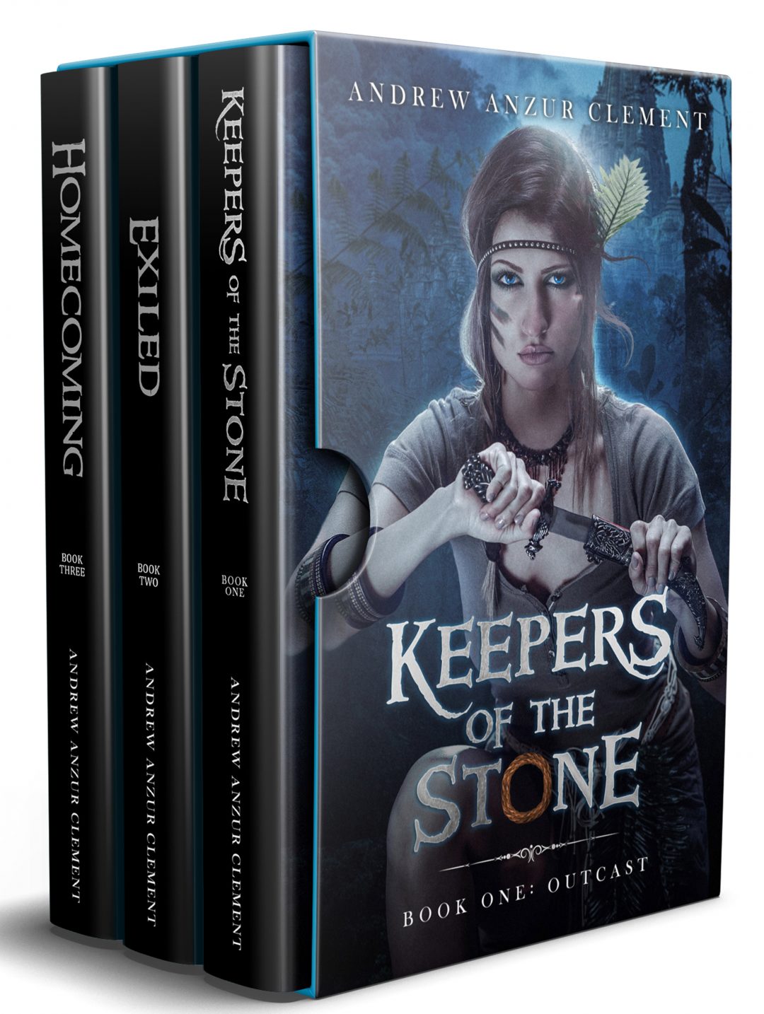 Keepers of the Stone The Complete Historical Fantasy Trilogy by Andrew