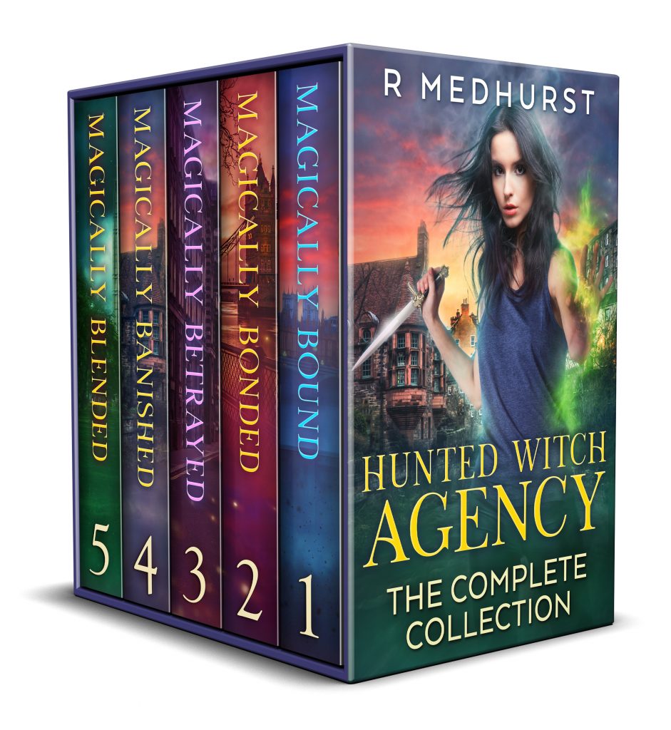 Hunted Witch Agency Complete Collection by Rachel Medhurst | Book Barbarian