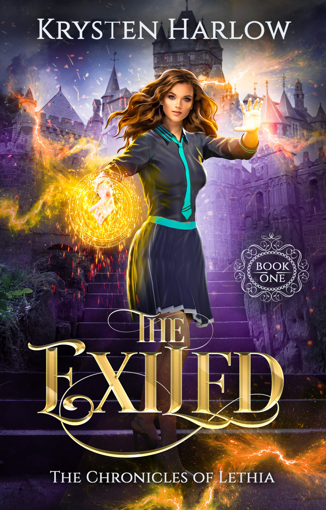 The Exiled: A Fantasy Novel by Krysten Harlow | Book Barbarian